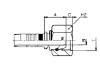 Bild på Nippel inv. R-gänga 1/4"-3/8"