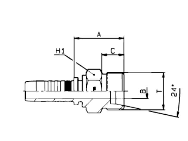 Bild på Nippel EO-25 S-3/4"