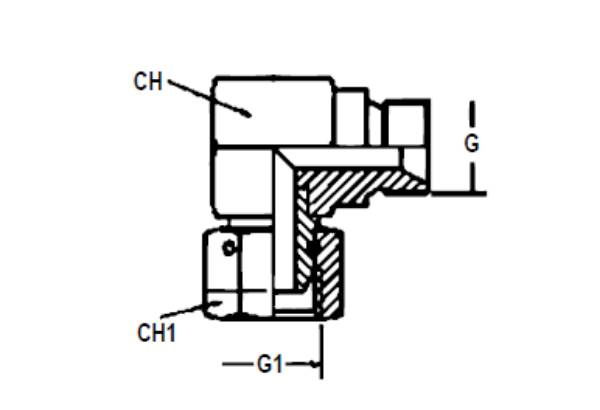 Bild på Adapter 90 GR UF/IR 5/8"