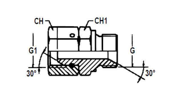 Bild på Adapter UF/IR R- 1/2"-5/8"