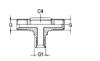 Bild på T-Adapter R/R/KR 1/4"