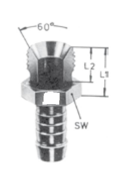 Bild på Nippel EO-8 S/sl 5 - 6