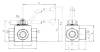 Bild på BK3-S-G 1/4" kulventil 3-vägs