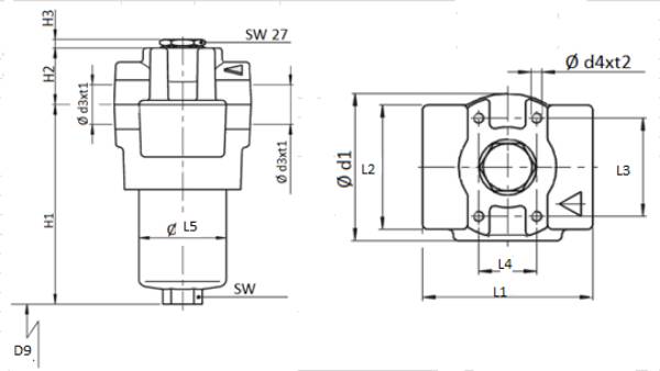 Bild på Tryck.filt.MDF-30 1/2(10my)