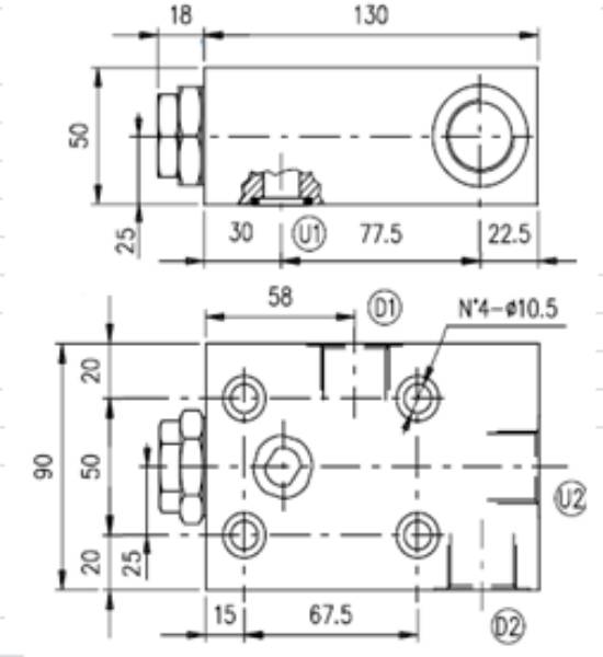 Bild på Backvent p-st VBPSF-34/P4/AC