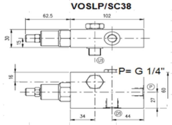 Bild på E övercent.vent VOSLP/SC/RO-38