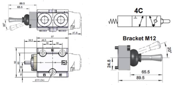 Bild på RV713 4C-92B-M12(tippbegr.)