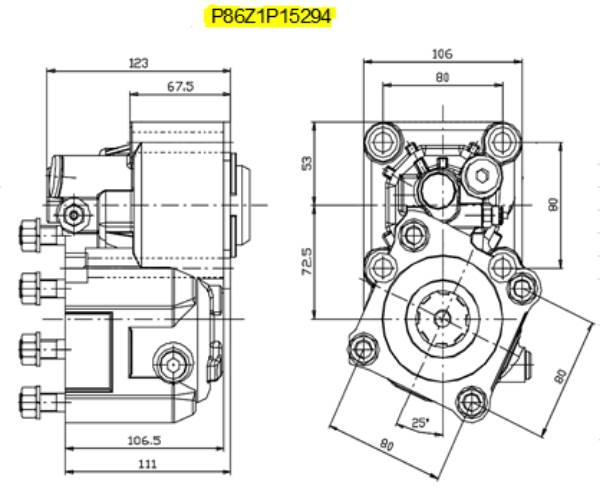 Bild på P.T.O 86Z1 ZF 5-50 SE/R -1,8