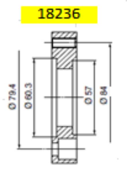 Bild på Adapterfläns B2-B3