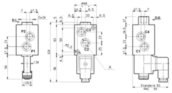 Bild på VS120 6/2 Väljv. 1/4" 12V AMPj