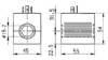 Bild på Magnetspole Boschrexroth C48 48 VDC DIN43650 – ISO4400