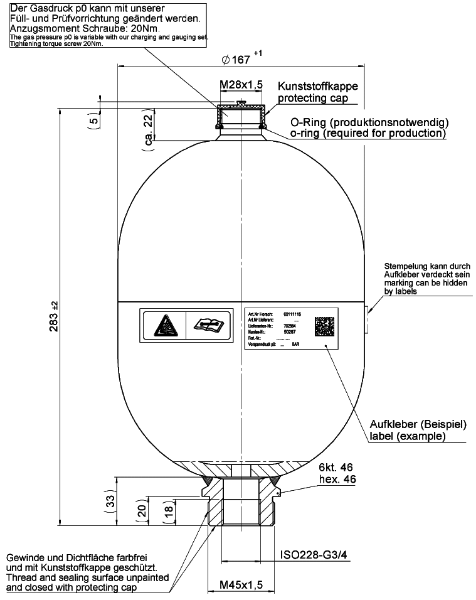 Bild på SBO210-2,8E1/663U-210AB